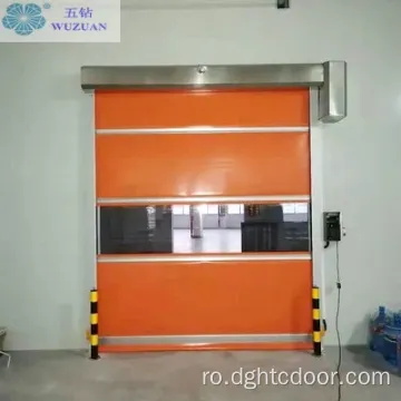 Ușa obturatorului cu role de mare viteză industrială din PVC